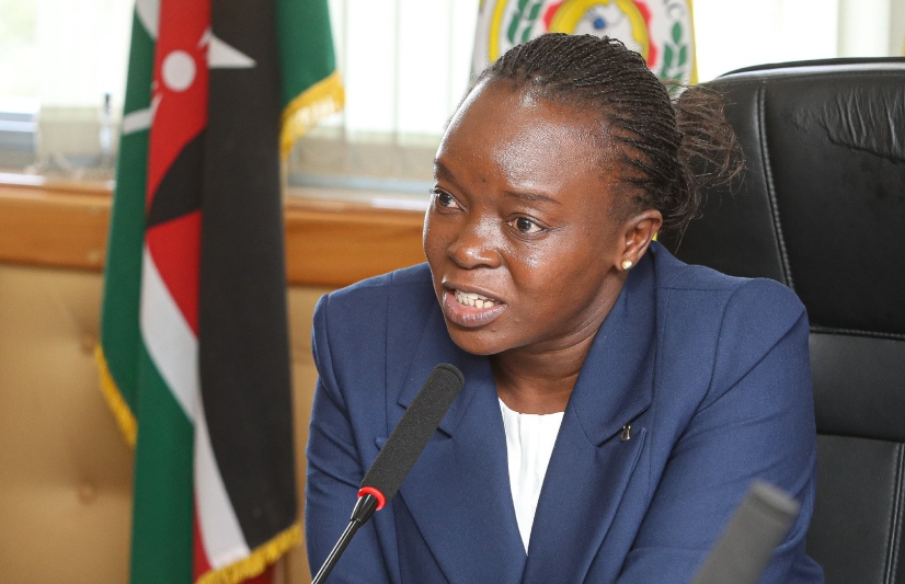 Health Cabinet Secretary Dr. Deborah M. Barasa. PHOTO/@MOH_Kenya/X