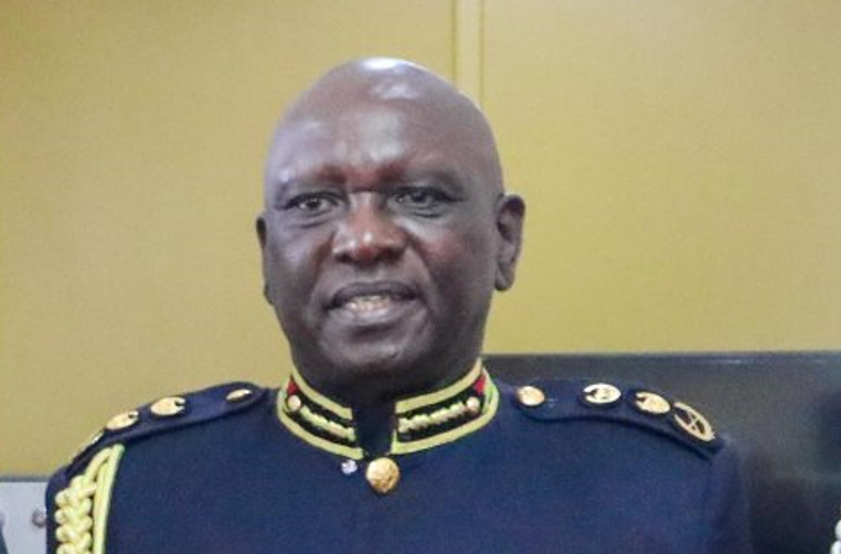 Inspector General of Police Douglas Kanja. PHOTO/@NPSOfficial_KE/X