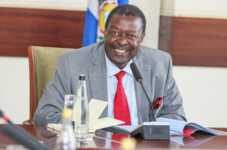 Prime Cabinet Secretary Musalia Mudavadi