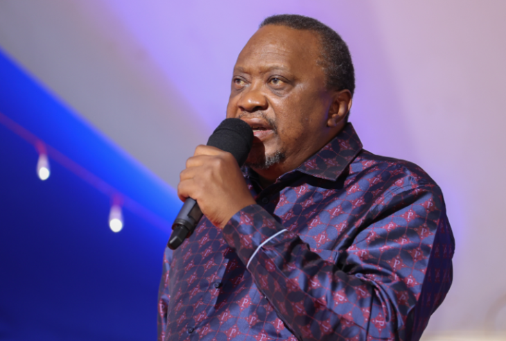 Retired President Uhuru Kenyatta. PHOTO/@4thPresidentKE/X