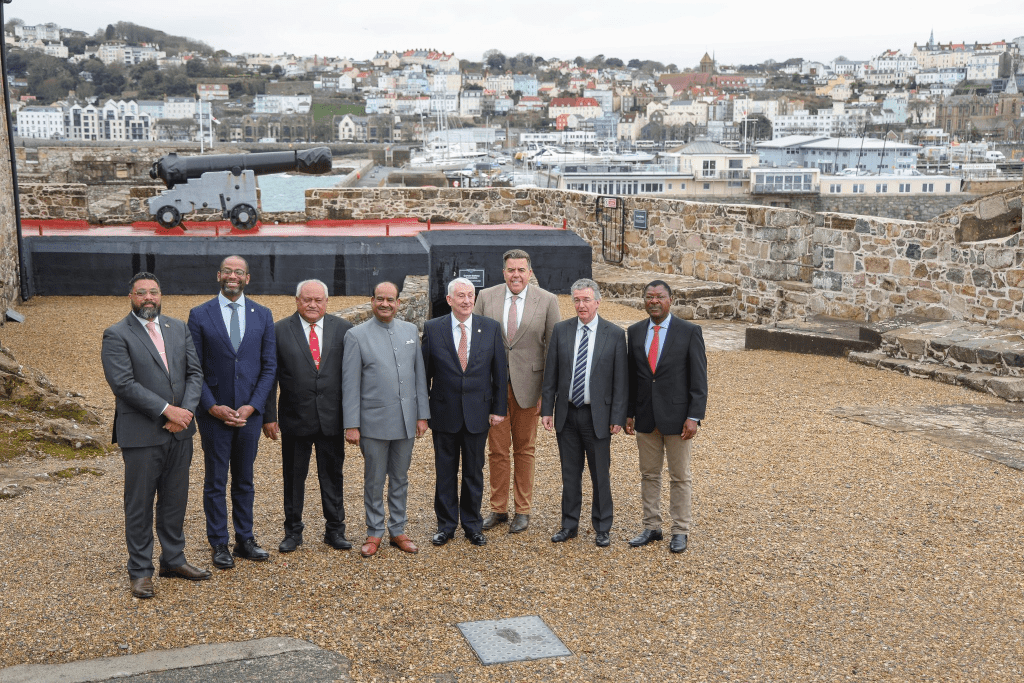 Speaker Moses Wetang'ula in Guernsey. PHOTO/https://www.facebook.com/SpeakerMosesMasikaWetangula