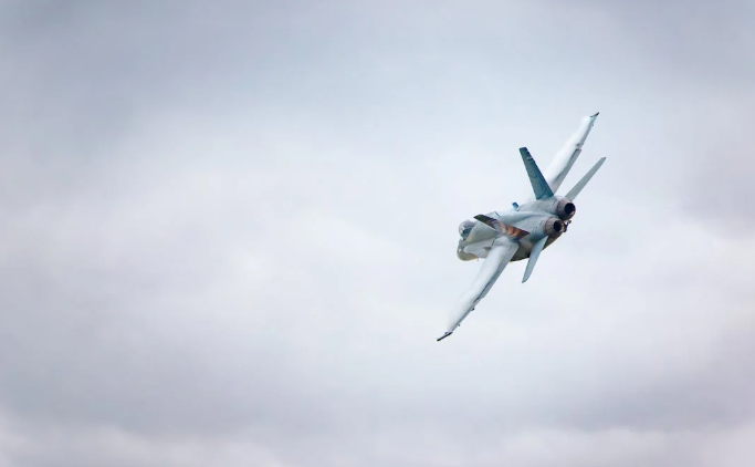 A fighter jet performing an aerial manoeuvre. Image used for representation only. PHOTO/Pexels