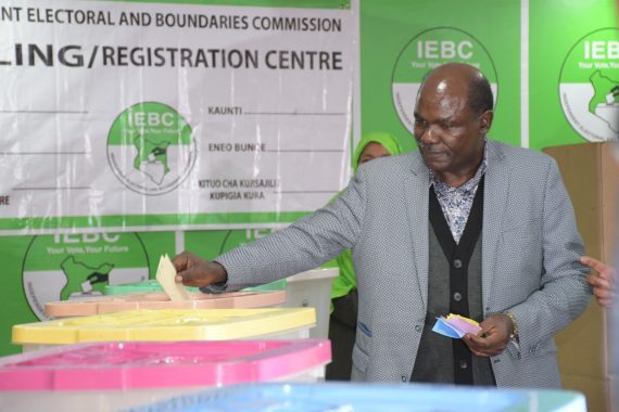 Former IEBC Chairperson Wafula Chebukati. PHOTO/@IEBCKenya/X