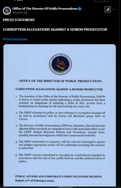 ODPP statement