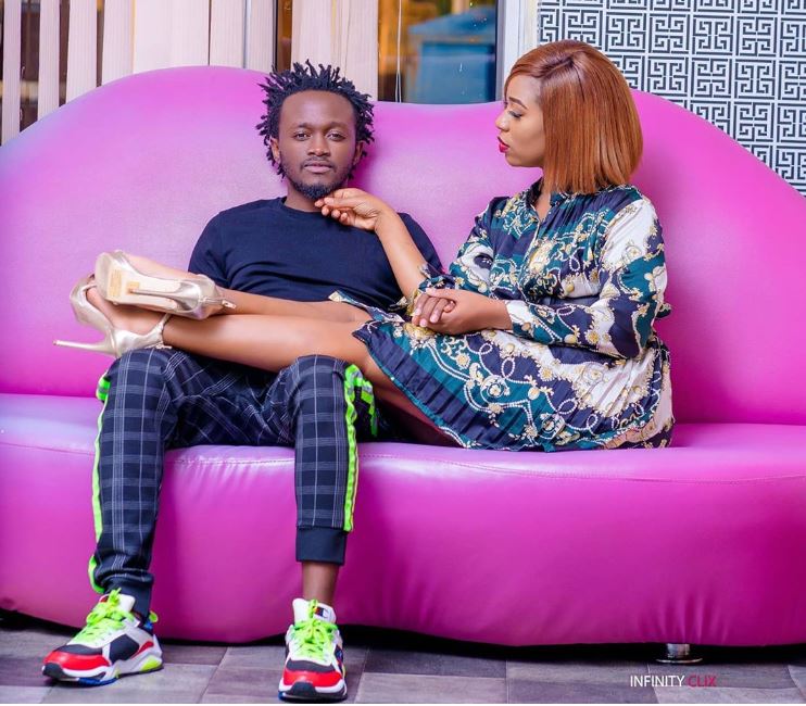 Kenyan singer Bahati and his wife Diana Marua. PHOTO/@diana_marua/Instagram